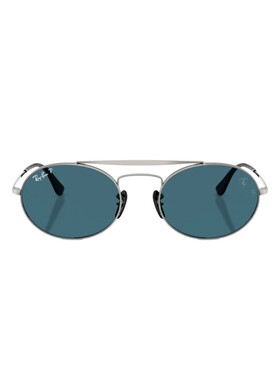 RayBan雷朋法拉利椭圆金属太阳镜