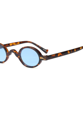 街拍欧美复古太阳镜可配近视