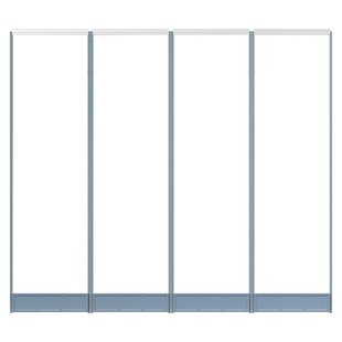 2025新款高档空调门帘店铺商用防走冷气pvc隔断帘磁吸透明防风帘
