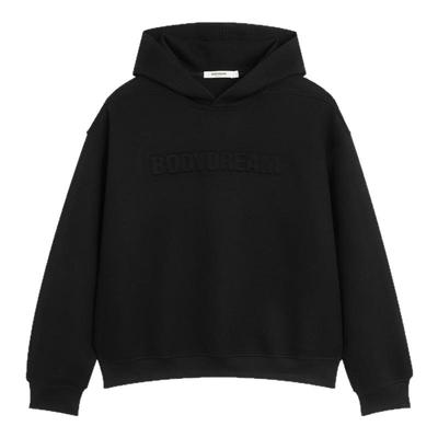 【空气雕塑】BODYDREAM自发热卫衣男上衣宽松休闲立体字母帽衫