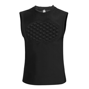 儿童篮球防撞衣足球运动护具紧身衣训练服透气短袖背心短裤套装