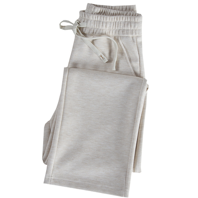 高腰休闲醋酸加绒阔腿裤