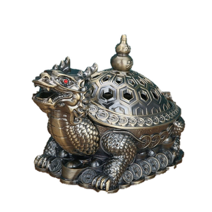 欧式牙签盒家用客厅牙签筒按压自动弹出轻奢ins网红饭店招财摆件