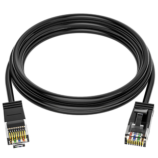 分创者超六类千兆高速纯铜细软网线cat6A电脑家用宽带线0.25米3m1