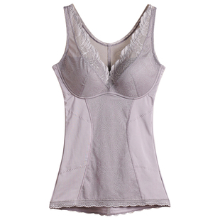 免穿文胸背心一体式无钢圈修身打底上衣加德绒加厚大码保暖内衣女