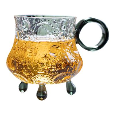 觅己创意耐热高硼硅家用玻璃茶杯