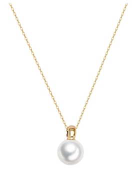 LADYB进口施家珍珠吊坠纯银项链