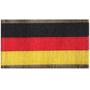 德国进口德军原品户外国旗臂章徽章刺绣服装补丁魔术布贴夹克配饰