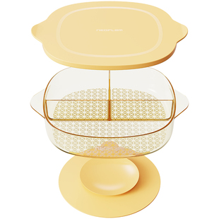 韩国Neoflam宝宝餐盘ppsu婴儿分格餐盘吸盘式儿童自主进食辅食碗