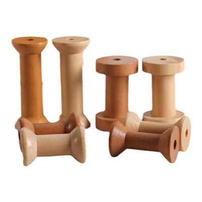 木质线轴十字绣工具diy家用缝纫