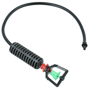 大棚倒挂微喷头360度旋转喷洒均匀温室重坠吊挂吊喷喷灌自动喷淋