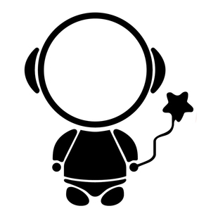 适用于小牛九号可爱眼睛电动车反光装饰贴纸个性车身风挡改装贴花