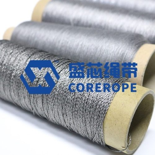 316L不锈钢金属加捻线智能服装导电传输线发热线机器设备静电消除