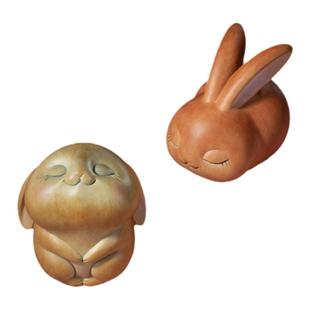 铜师傅 铜摆件《吉祥兔》《如意兔》小兔子招财兔年生肖吉祥物