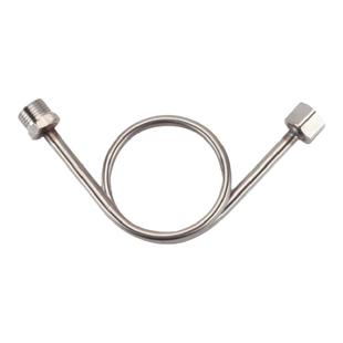 压力表缓冲管F14/20*1.5转4分冷凝管不锈钢/铁压力表弯管接头配件