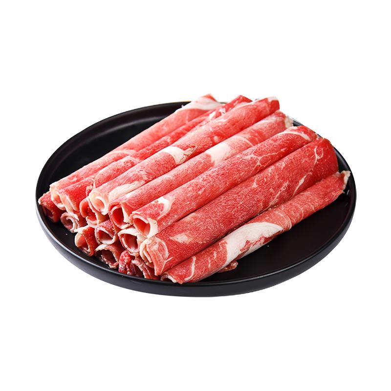西鲜记原切腿肉卷肉质鲜美细嫩