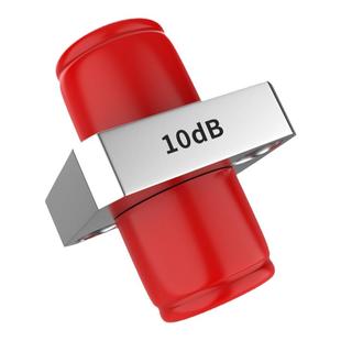 光衰减器10DB法兰光纤衰减器FC-FC头固定式光衰适配器1-20DB衰减器可定做5db 衰减器 光衰减器光纤法兰式fc
