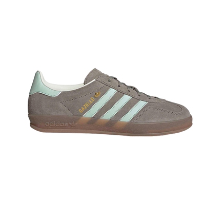 adidas阿迪达斯三叶草T头鞋2026春女GAZELLE INDOOR德训鞋JR2430