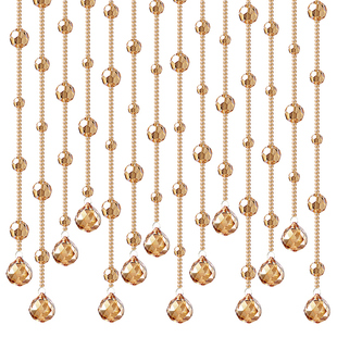 32切面水晶玻璃散珠地球菠萝珠手工串珠水晶门帘珠帘diy材料珠子