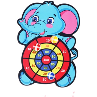 儿童投掷黏黏飞镖靶盘3亲子互动粘粘球类宝宝1-2岁男女孩益智玩具