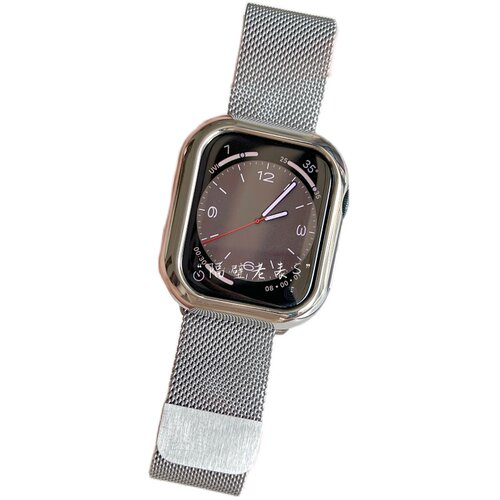 适用苹果手表表带磁吸金属米兰applewatchS11987男女iwatchSE46潮