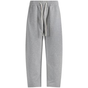 CHINISM丨重磅纯棉拉毛弯刀卫裤男冬季加绒加厚男生直筒休闲裤