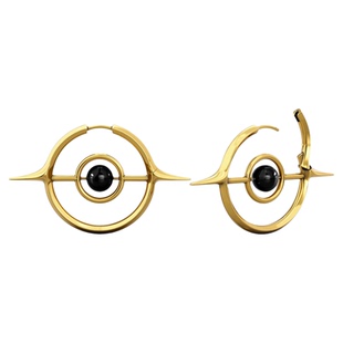 punkyouth星光优雅耳环金属925银防过敏小众精致高级感耳饰