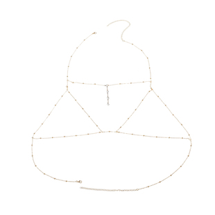 情人节礼物胸链女身体装饰链情趣性感锁骨链大码精致锁奶乳链配饰