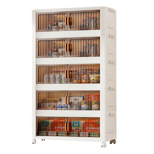 90宽衣柜冬季加宽收纳柜子免安装置物柜家用婴儿衣服多层储物柜子