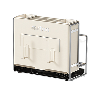 麦桶桶刀架置物架多功能厨房菜刀筷笼子筒菜板架一体磁吸2026新款