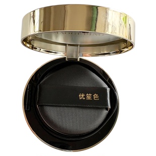 毛戈平黑白羽翼鱼子酱气垫粉扑干皮粉底液粉膏防晒控油遮瑕定妆扑