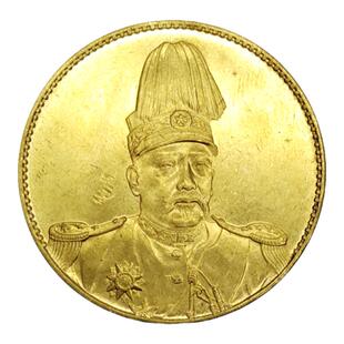 高帽飞龙袁世凯金币银元仿古龙洋大清民国古玩创意复古礼品摆件