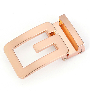 男士平滑扣皮带扣头打眼腰带扣头3.8CM合金耐磨带尾夹裤带头G扣