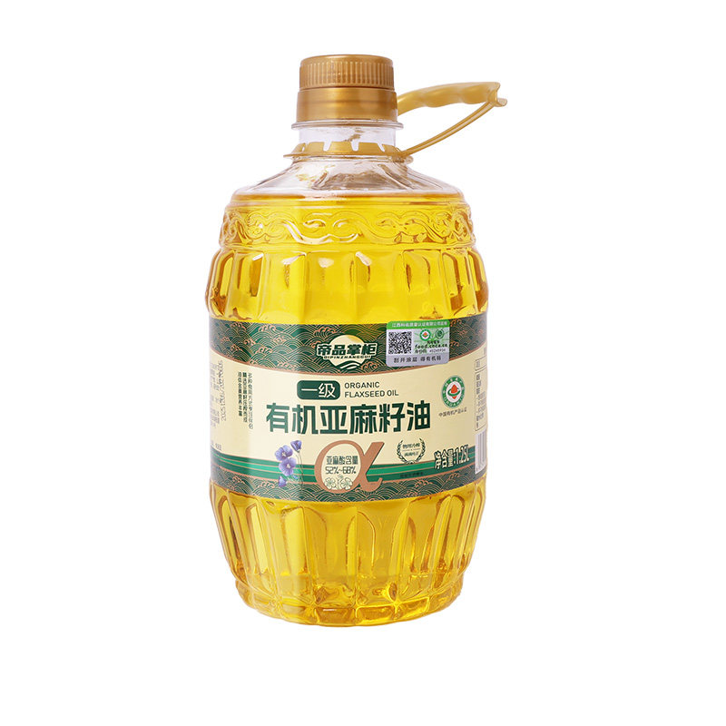 帝品掌柜有机亚麻籽油油500物亚麻籽油