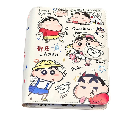 蜡笔小新A5卡册PU可爱卡通高颜值