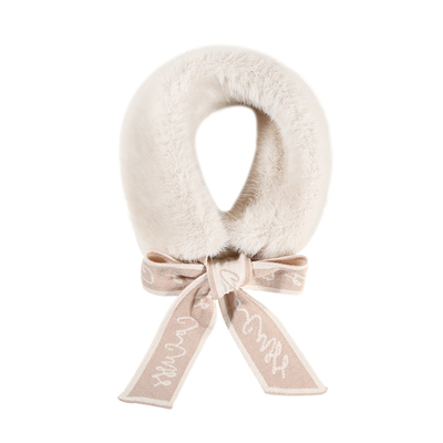 CACUSS秋冬新款防寒毛绒围巾女士