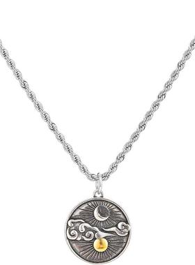 复古男项链潮牌百搭秋冬