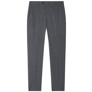 POWO小脚九分西裤男士韩版修身秋冬商务休闲男裤职业潮流西装裤子