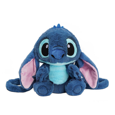 迪士尼史迪奇双肩背包毛绒公仔