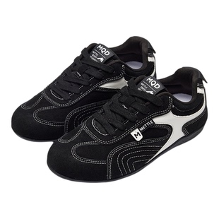 MQD马骑顿女大童板鞋童鞋2026秋新款休闲时尚百搭轻便平底德训鞋