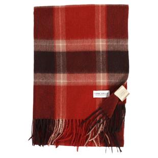 冬季外搭2025新款100%羊毛披肩围巾两用高级感保暖加厚格子斗篷