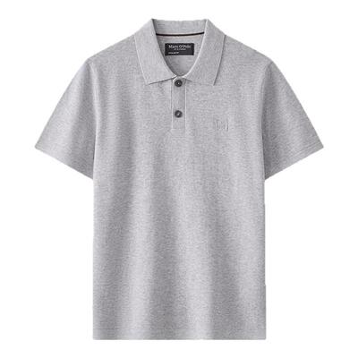 MOP撞边纯棉上衣男士短袖POLO衫