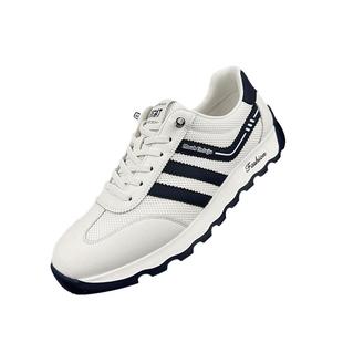 2025年秋季新款男士透气网面鞋透气轻便耐磨休闲百搭潮流阿甘男鞋