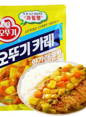 韩国进口不倒翁咖喱粉1kg