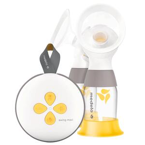 medela美德乐双边电动吸奶器日版丝韵翼智能版无蓝牙大吸力吸乳器