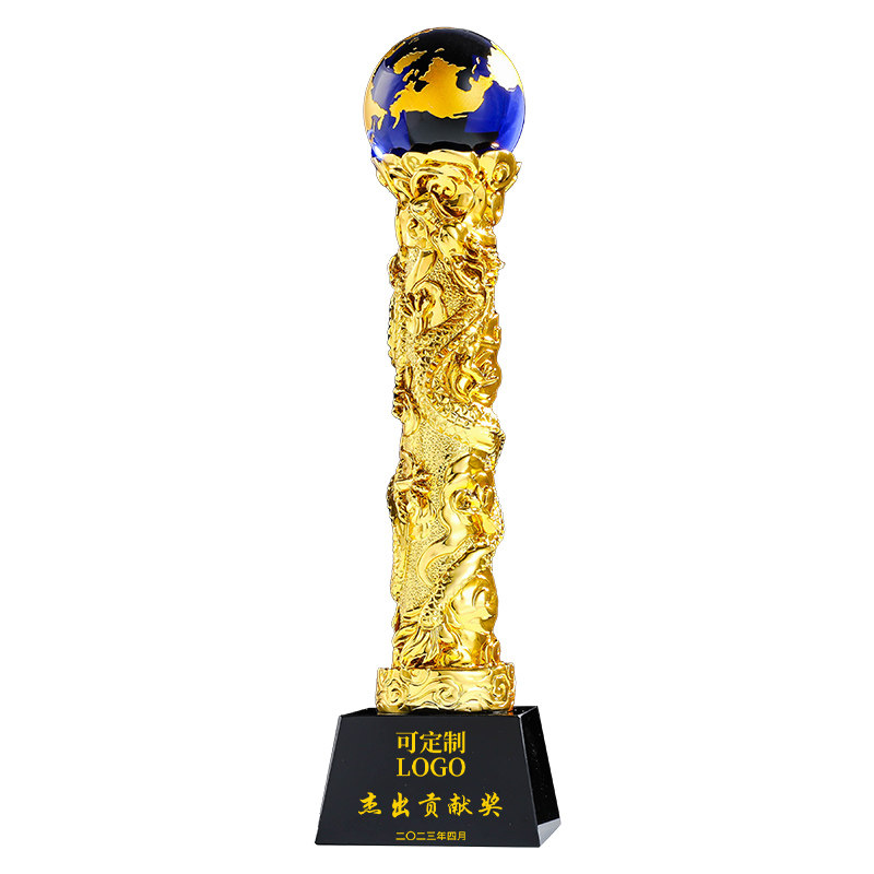 龙奖杯定制划龙舟比赛冠军奖牌