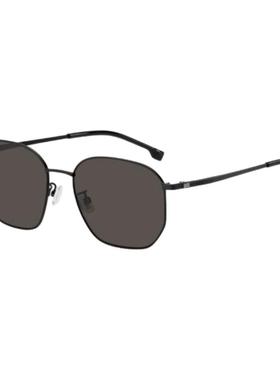 HUGO BOSS 25春夏墨镜男款文艺钛金属太阳镜银泰 300211