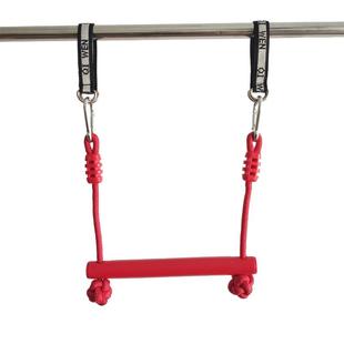 室外儿童木猴杆玩具幼儿园木头单杠室内阳台户外荡秋千连接带挂钩