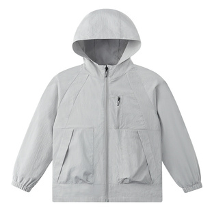 安奈儿童装男童女童轻运动夹克外套2026春新款透气防风微宽松上衣