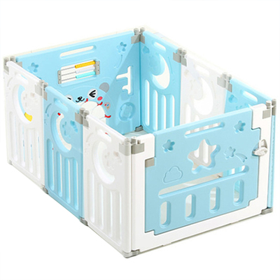 笛鹿宝宝折叠围栏爬行垫一体护栏